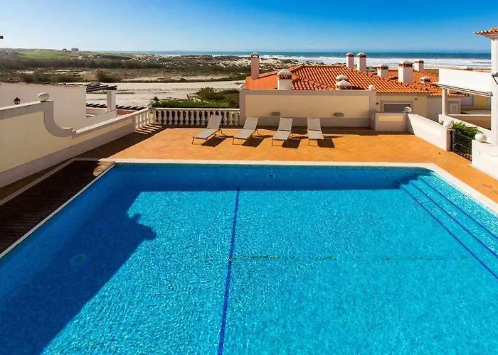 T2 Sea View, Pool, Golf, Private Terrace, Praia Del Rey, Obidos A1