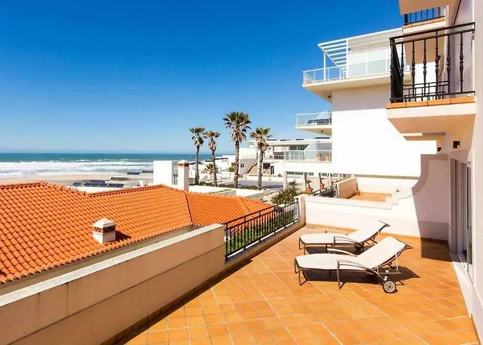 T2 Sea View, Pool, Golf, Private Terrace, Praia Del Rey, Obidos A1 Apartment *
