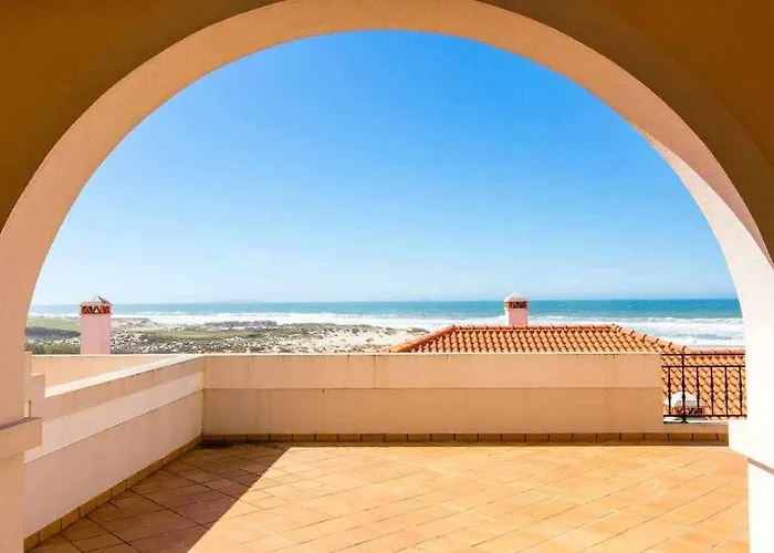 Apartment T2 Sea View, Pool, Golf, Private Terrace, Praia Del Rey, Obidos A1
