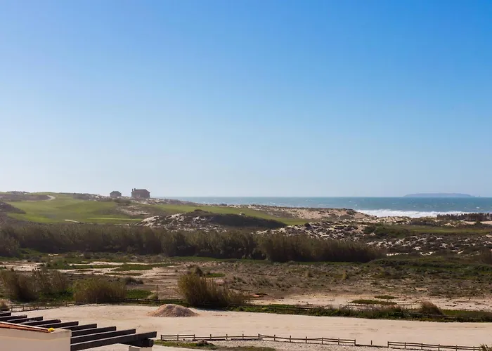 T2 Sea View, Pool, Golf, Private Terrace, Praia Del Rey, Obidos A1 Apartment