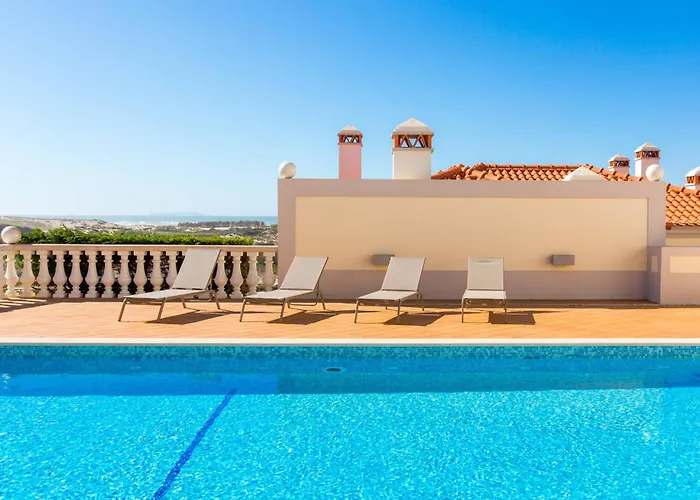 T2 Sea View, Pool, Golf, Private Terrace, Praia Del Rey, Obidos A1 * Amoreira (Leiria)