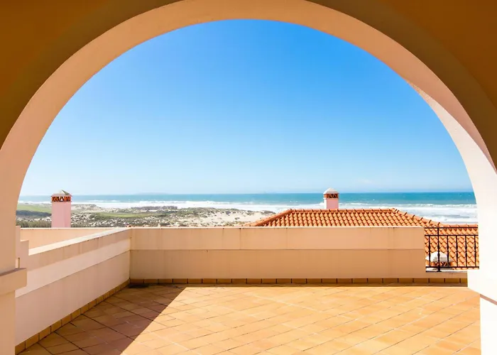 Apartment T2 Sea View, Pool, Golf, Private Terrace, Praia Del Rey, Obidos A1